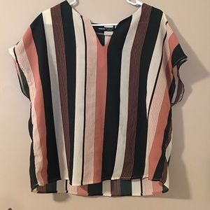 Striped SHEIN LG shirt
